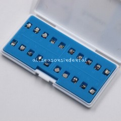 20 Pcs/Set Dental Orthodontic Self-ligating Brackets Roth 022 345 Hook With Tool