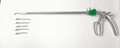 Laparoscopic Bulldog Clamp 10mm With 6clips Stainless Steel Reusable Instruments