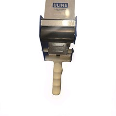 Uline Tape And Tape Dispencer Combo H-596 & 4 Rolls Of S-5332 3″ 110 Yard Tape