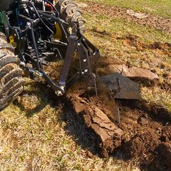 Steel Middle Buster Plow for Cat 1 3 Point Quick Hitch Tractors Furrowing Plow
