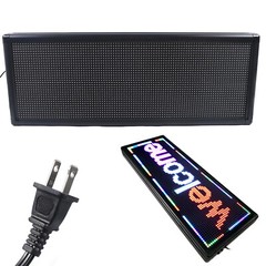 40″X8″ /40×15″ LED Scrolling Sign 3 / 7-Color Programble Advertising Board wifi