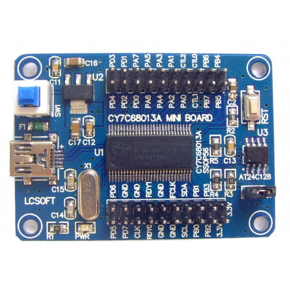 EZ-USB FX2LP CY7C68013A USB Core Board Development Board USB Logic Analyzer