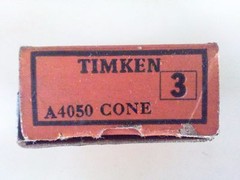 Timken A4050-30000 Class 3 high precision bearing cone, made in USA.