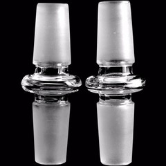 Scientific Lab Glass Borosilicate Adapter Fitting Male to Male 10mm 14mm 18mm