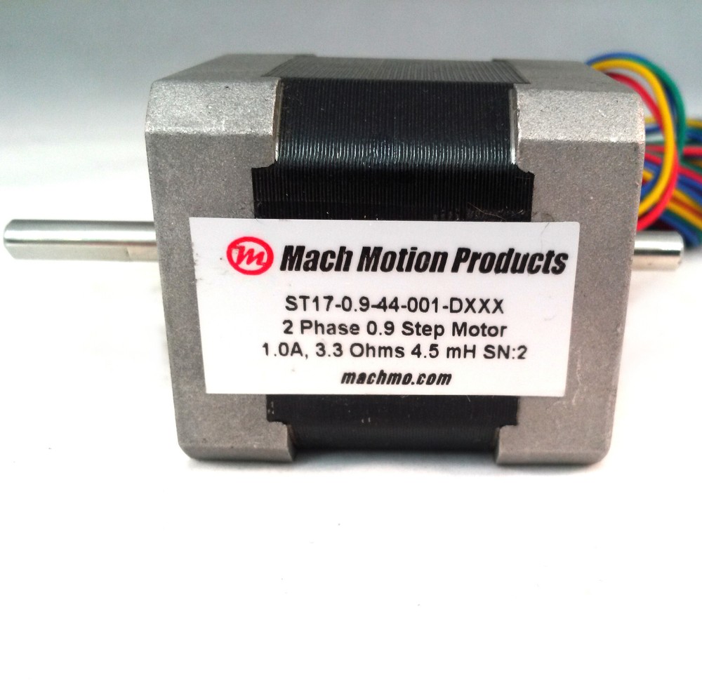 Nema 17 5mm Dual Shaft 2 Phase 0.9 Step Motor 1.0A 3.3 ohms 4.5 mH