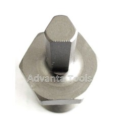 Core Drill Bit Adapter: 1-1/4” – 7 Threaded Male to 1/2” Shank