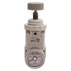 SMC IR1220-F01-A Pneumatic Regulator, 0.02-0.8MPa Set, 1.0MPa Supply, G1/8 Ports