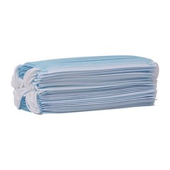 Boardwalk MS2000 3-Ply General Use Face Mask – Blue (2000/Carton) New