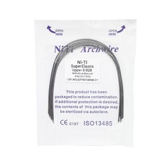 0.99$ Dental Orthodontic Super Elastic Niti Round Natural Form Arch Wire