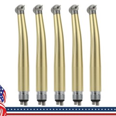 US NSK Dental High Speed Handpiece Air Turbine Anti-retraction 4 Hole Colorful