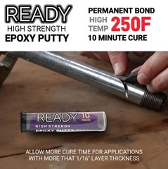 2oz Epoxy Putty – High Strength, Quick Set, Ideal for Wood, Metal & Glass