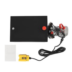 20 Quart double Acting Hydraulic Pump Dump Trailer Lift Unit Pack Power Unit USA