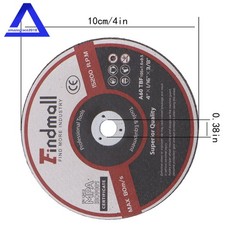 50 Pack – 4″ × 1/16″ × 3/8″ Cut-Off Wheels for Die Grinder Metal Cutting Disc