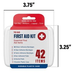 Decorrack 1000 Piece First Aid Kit 24 Individual Boxes Of 42 Items Each First