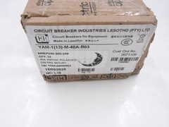 12 Pack Midnite Solar MNEPV40-300-1PP 40 AMP 300 VDC Breaker