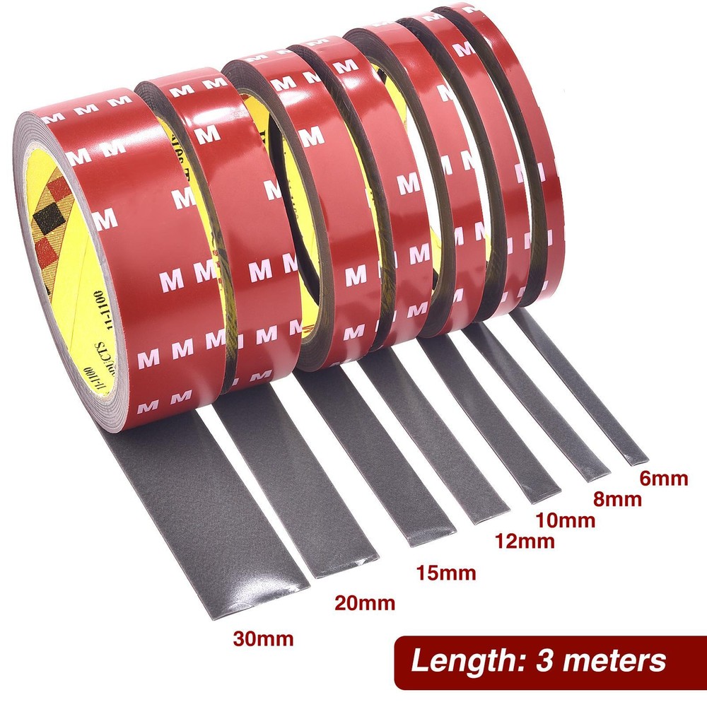 3M Mounting Tape VHB 5925 Double Sided Tape Heavy Duty for Car, Home and Office
