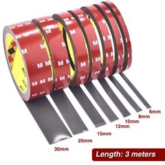 3M Mounting Tape VHB 5925 Double Sided Tape Heavy Duty for Car, Home and Office