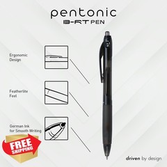 Pentonic Retractable Ballpoint Pens 10 Count