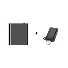 Only 0.25Cm Mini Voice Activated Recorder Built-In Magnet Small Digital Audio Re