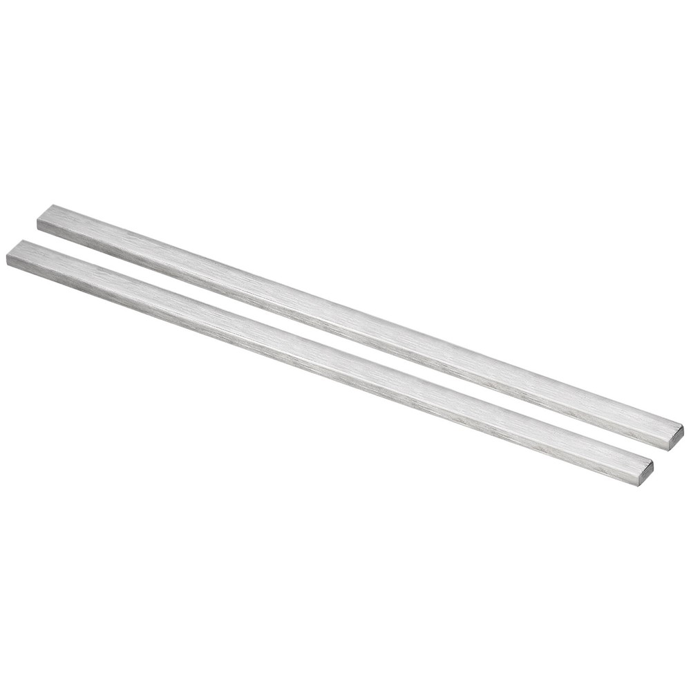 2pack 304 Stainless Steel Flat Bar, 1/8″ Thickness 3/8″ Width 12″ Length