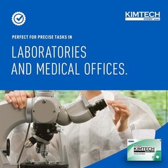 1-Ply Unscented Kimwipes – Light-Duty Wipers for Labs, 286 Efficient Dispensing