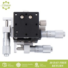 XYZ Axis Manual Precision Linear Stage 40x40mm Trimming Bearing Tuning Platform