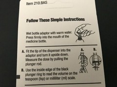 (12 Pack) – 10 ml Oral Syringes Slip Tip w/ Bottle Adapter NIB Made in Denmark