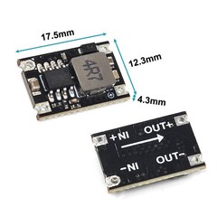 5V Buck Converter Module 5 Packs DC 30V to Step Down Regu Style: 5PCS-5V-Black