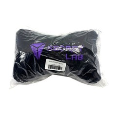 Secretlab Plush Head Pillow Gaming Chair Headrest Black with Purple Logo NEW