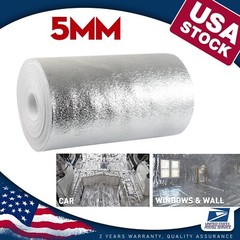 5MM Reflective Aluminum Foil Insulation Perforated Attic Roof Radiant Barrier US