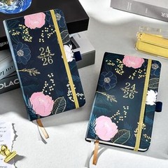 2024-2026 Monthly Pocket Planner – 3 Year Monthly Calendar with Leather Cover