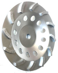 7″ Diamond Grinding Wheels Fast Grinding Concrete Masonry 5/8″-11 Thread 3 Pack