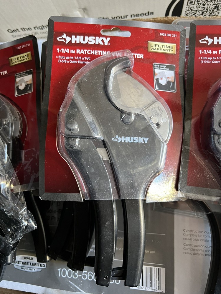 1-1/4 in. Ratcheting PVC Cutter