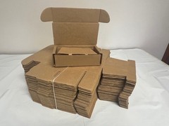 Pack of 50: 7″ x 4″ x 2″ Corrugated Boxes