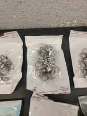 Molar Bands. Dental, Stainless, Various Sizes 300+ Count (Z5)