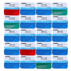 100 piezas AZDENT fresas de diamante dentales medianas FG 1.6mm fricción