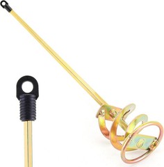 Paint Mixer For 1-5 Gallon Bucket Paint Stirrer For Drill Zinc Plated Rust Proof