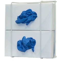 Bowman Dispensers Gl022-0613 Glove Dispenser, Steel Wire, Holds (2) Boxes