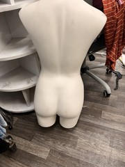 Flesh Female Posing Mannequin Torso