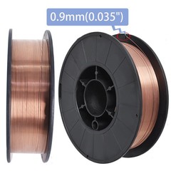4 Pack 10-Lbs Roll ER70S-6 .035 Inch (0.9mm) MIG Welding Wire Mild Steel New