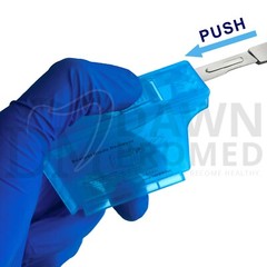 Disposable Blade Remover Handheld No-Touch for Scalpels, Dermaplaning, and Razor