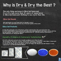 10 gram x 15 PK “Dry & Dry”Silica Gel Desiccant Packets – Reusable Cloth