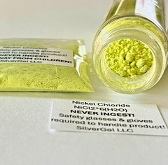 25g Nickel Chloride 99.9%+ NiCl2 x 6(H2O) made in small batches for purity 25 g