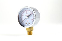 Low Pressure Gauge for Propane Regulator 0-40 psi – 2 inches – 1/4″ NPT