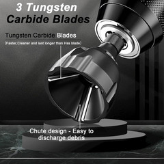 Deburring External Chamfer Tool with Tungsten Carbide Blade, Remove Burrs for Co