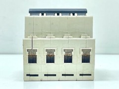 GI C45N C25 25A 415VAC IEC 898 10KA 4 Pole MCB Switch