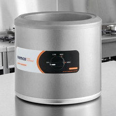 Nemco Full Size Countertop Soup Warmer, Stainless Steel, Model 6100A