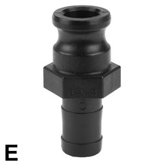 Banjo Poly Hose Barb Cam Lever Coupling 1″ Male Adapter X 1″ Hose Barb – 100E