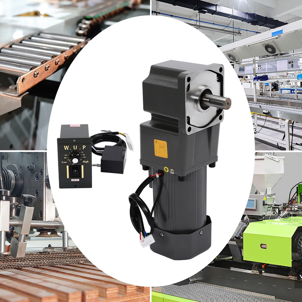 AC Gear Motor Speed Reduction Ratio 1:30 High Torque Speed Reduction Motor 45RPM