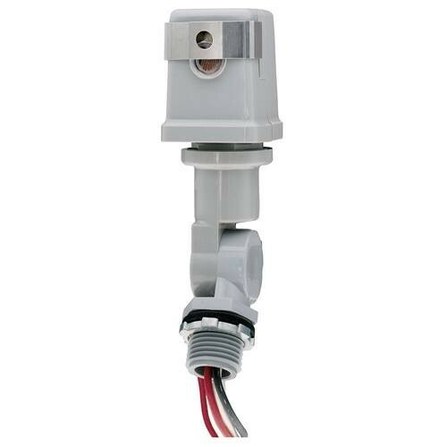 Intermatic K4223C, Stem and Swivel Mount Thermal Photocontrol, 208-277 V 15AMP 